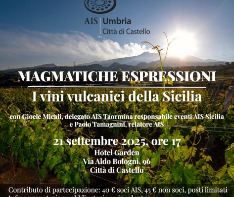 MAGMATICHE ESPRESSIONI - I vini vulcanici della Sicilia