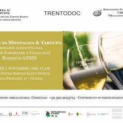 TRENTODOC – Bollicine di Montagna & Tartufo